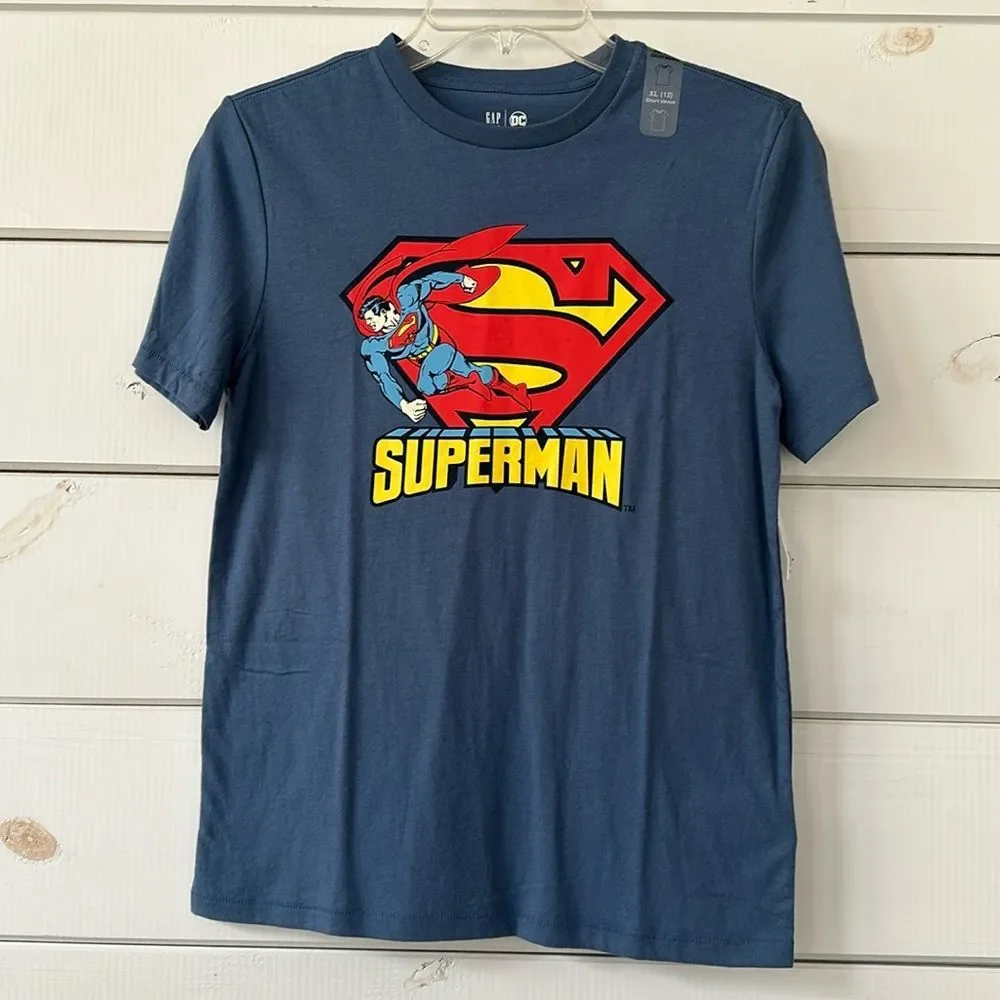 GAP Kids DC Comics Spider-Man Graphic T-Shirt NEW Size 12 XL
